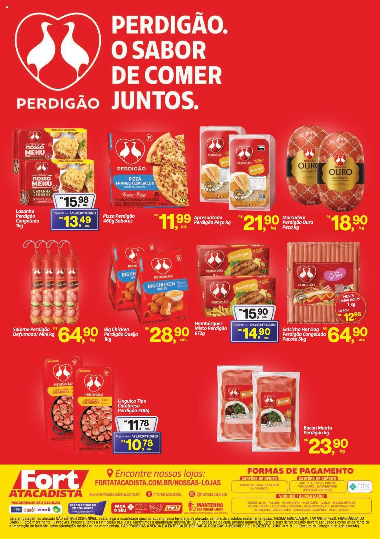 Fort Atacadista Folheto - válido de 16.10.2025 | Página: 2 | Produtos: Fragrância, Leite, Lasanha, Frango