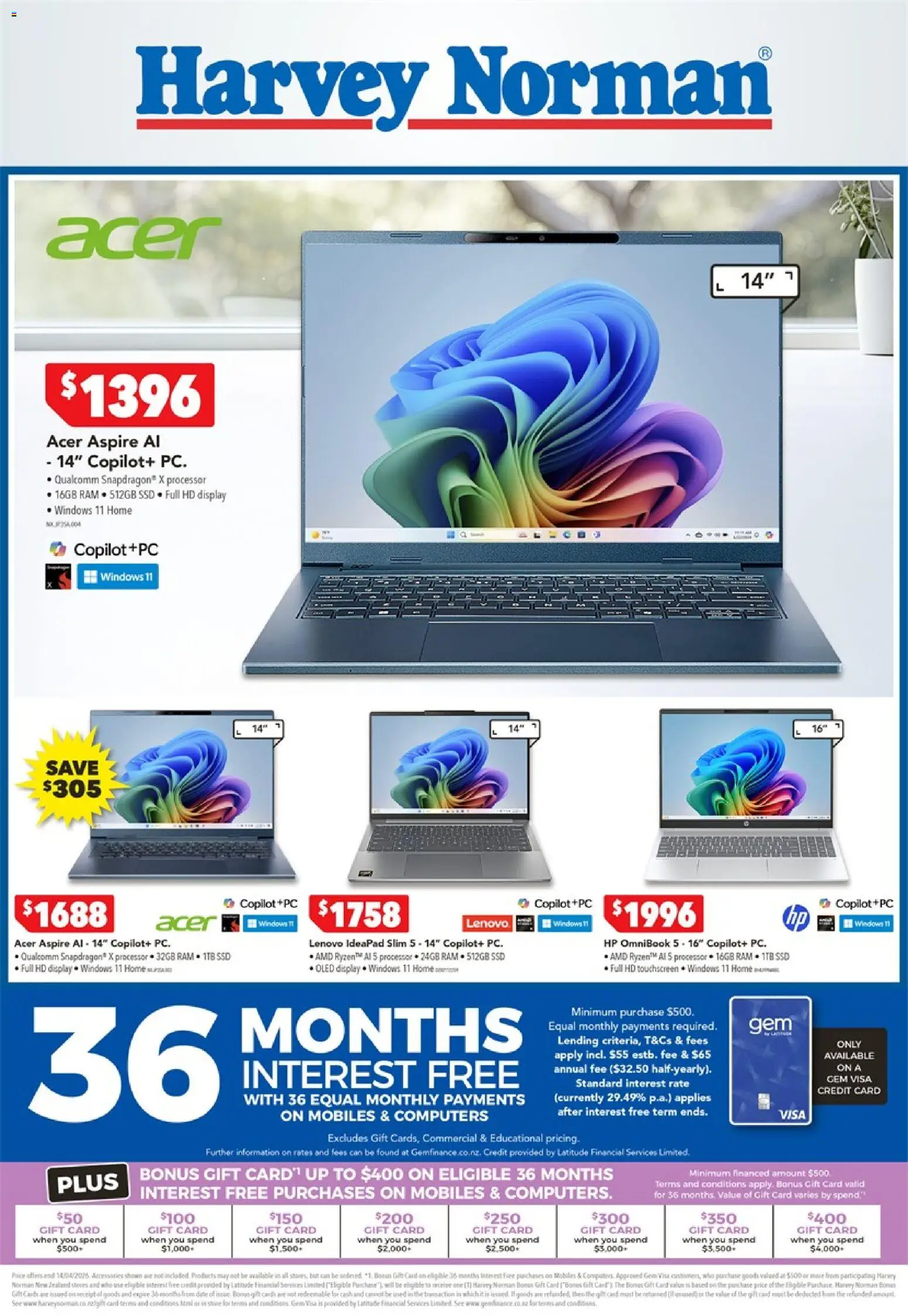 Harvey Norman catalogue from 11.04.2026 | Page: 3