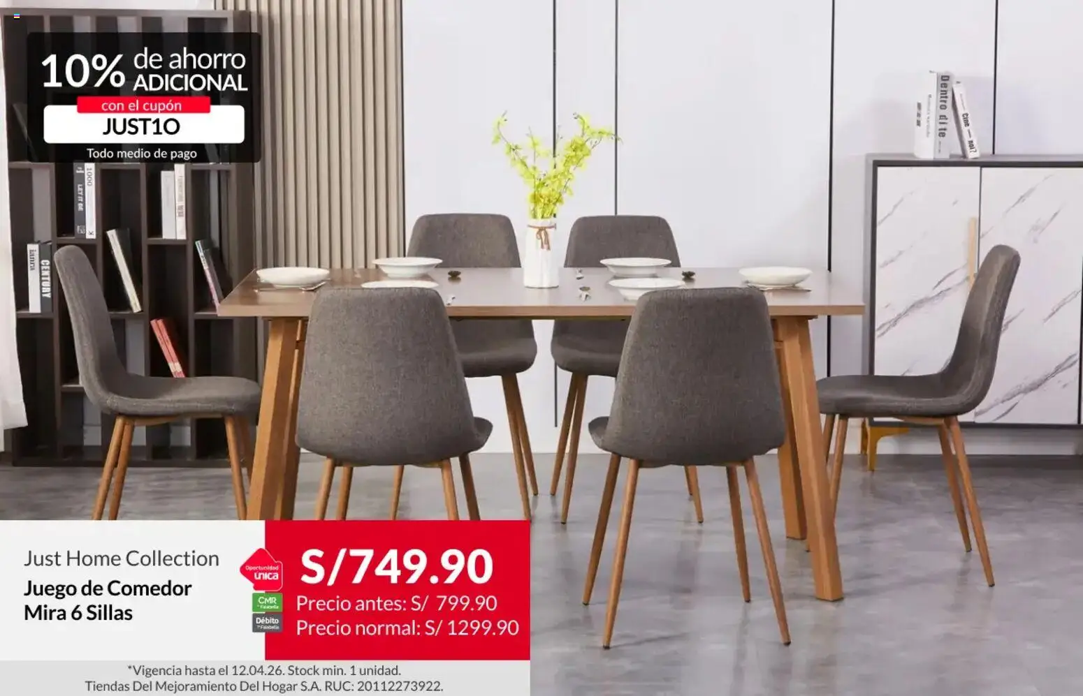 Catálogo Sodimac válido desde 06.04.2026 | Página: 1 | Productos: Juego