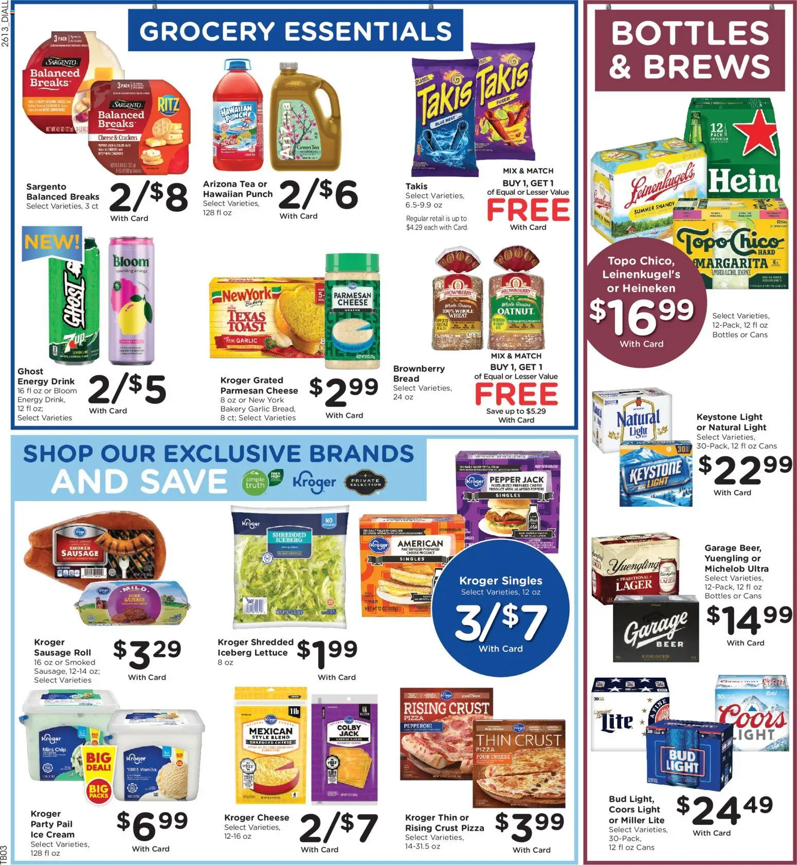 Dillons Weekly Ad - valid from 29.04.2026 | Page: 10 | Products: Bread, Beer, Ice cream, Sausage