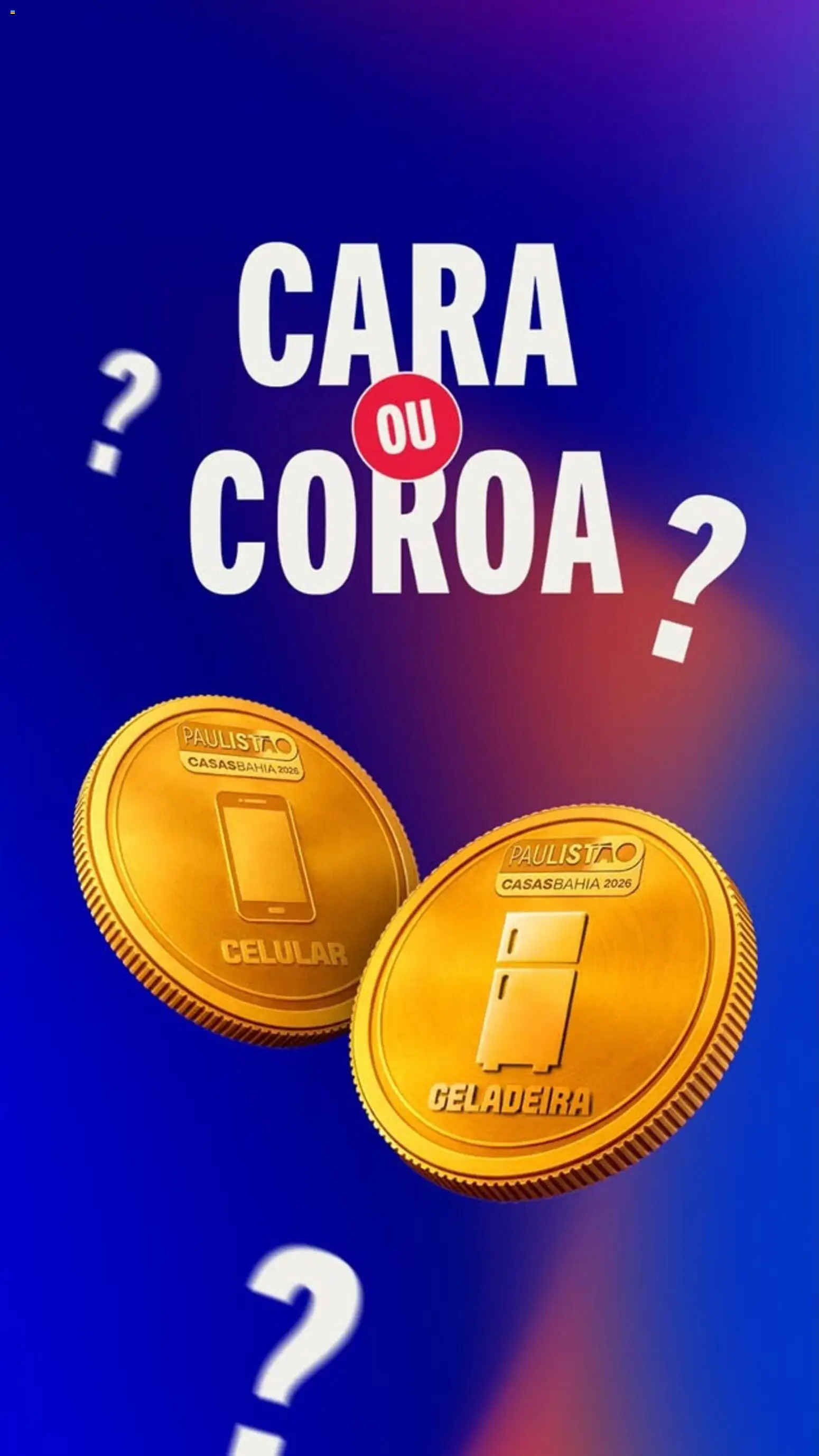 Casas Bahia Folheto - válido de 19.01.2026 | Página: 1 | Produtos: Cará, Geladeira, Celular