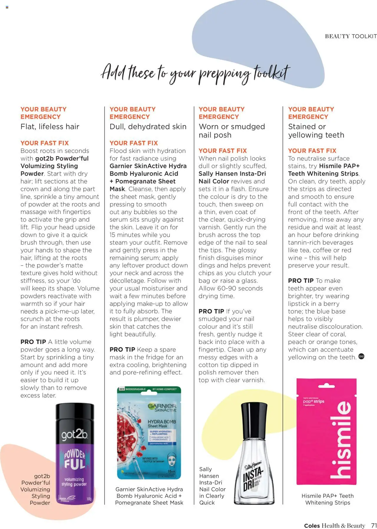 Coles catalogue - valid from 07.10.2025 | Page: 71 | Products: Clutch, Light, Polish, Fridge