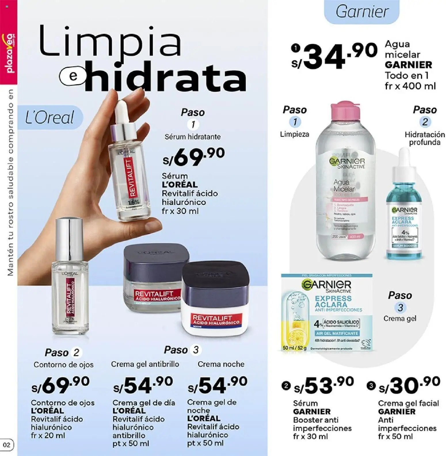 Catálogo Plaza Vea válido desde 02.03.2026 | Página: 2 | Productos: Crema
