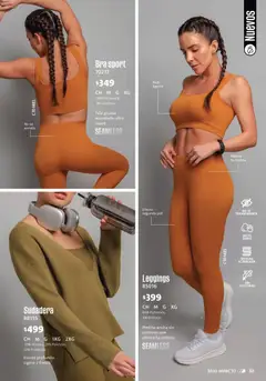 Vista previa de Ilusión catálogo Primavera, nuevo folleto de la tienda, válido en México a partir del 01.04.2026 | Página: 37 | Productos: Leggings, Sudadera