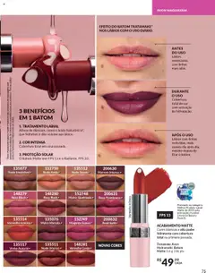 Avon - Campanha 17 - Pré-Visualização do folheto da loja Avon, válido de 07.10.2025 | Página: 75