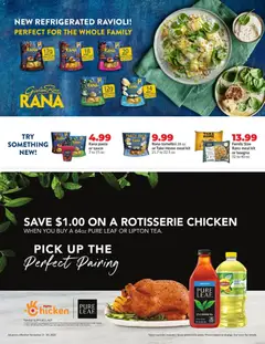 Preview of HyVee weekly ads valid from 03.11.2025 | Page: 6 | Products: Green Tea, Tea, Pasta, Sauce
