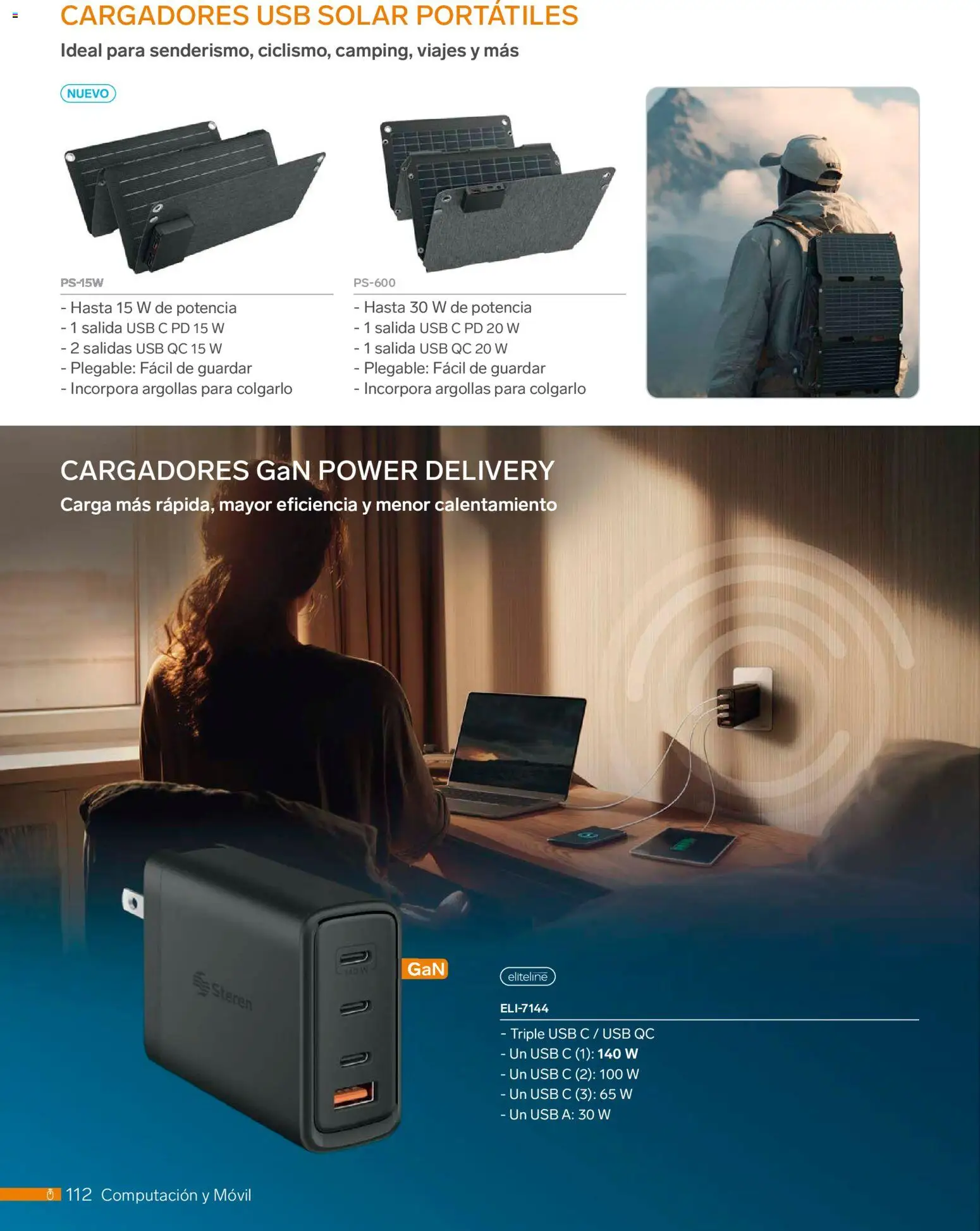 Nuevas ofertas de Steren válidas en toda la República Mexicana desde el 01.01.2026. ¡Encuentra las mejores ofertas en Steren catálogo! | Página: 124 | Productos: Usb, Movil