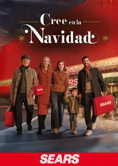 Vista previa de Sears catálogo, nuevo folleto de la tienda, válido en México a partir del 10.12.2025