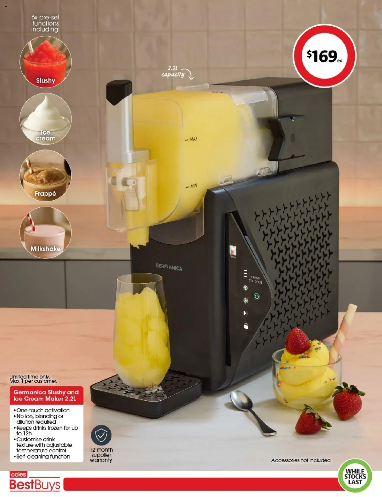 Coles catalogue - valid from 27.02.2026 | Page: 2 | Products: Cream, Ice cream, Accessories, Press