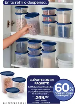Vista previa de Tupperware catálogo, nuevo folleto de la tienda, válido en México a partir del 23.03.2026 | Página: 60