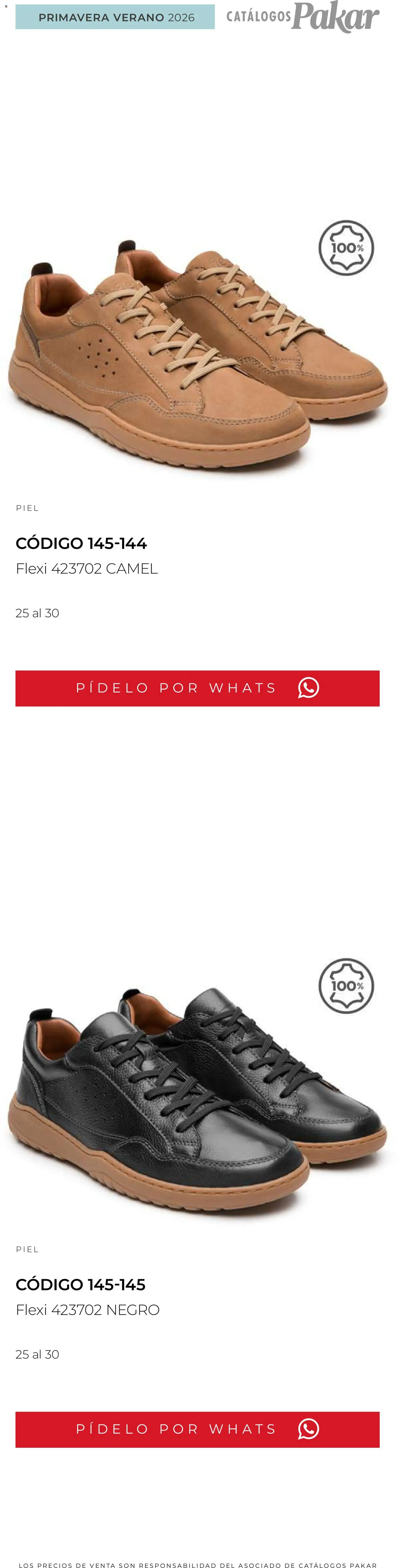 Nuevas ofertas de SC Pakar válidas en toda la República Mexicana desde el 04.03.2026. ¡Encuentra las mejores ofertas en SC Pakar catálogo Flexi PV26! | Página: 172