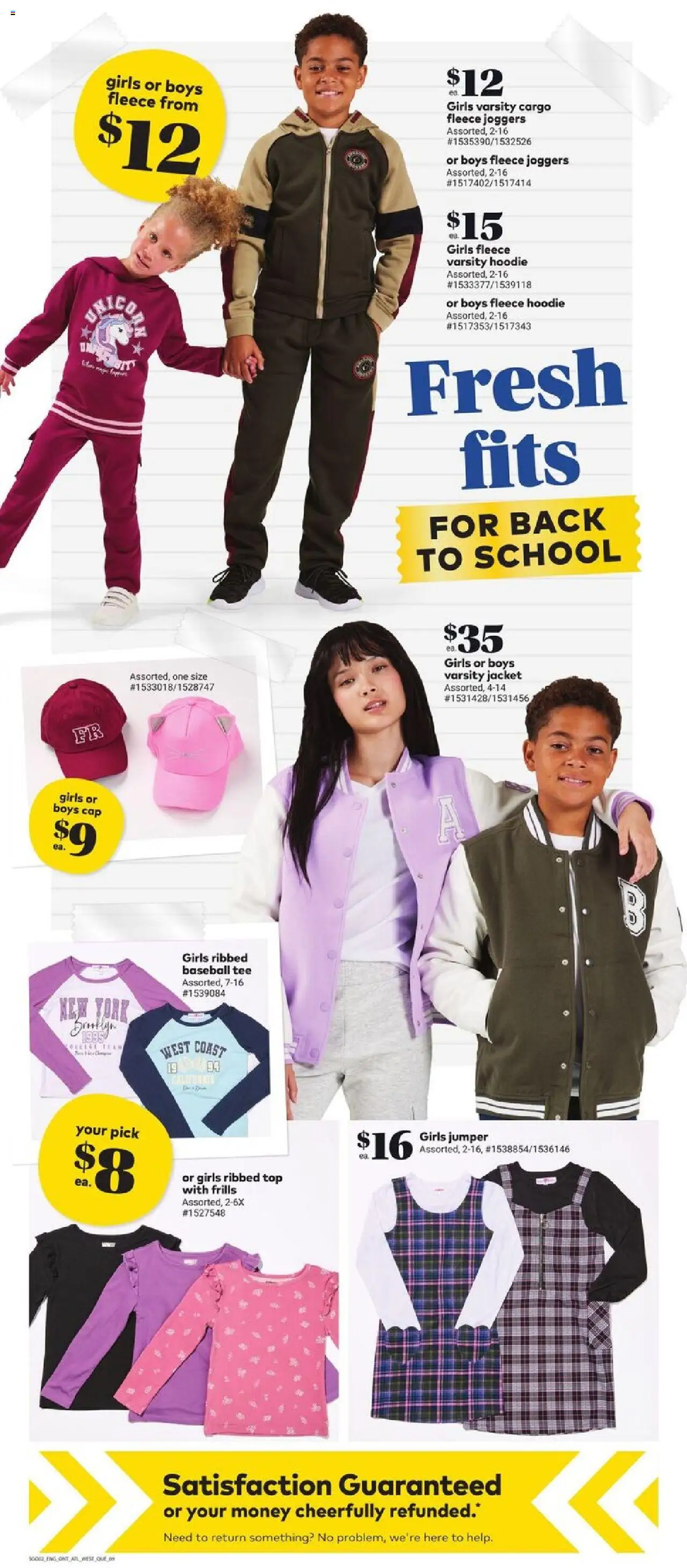 Giant Tiger flyer valid from 13.08.2025 | Page: 11 | Products: Cap, Hoodie, Jacket