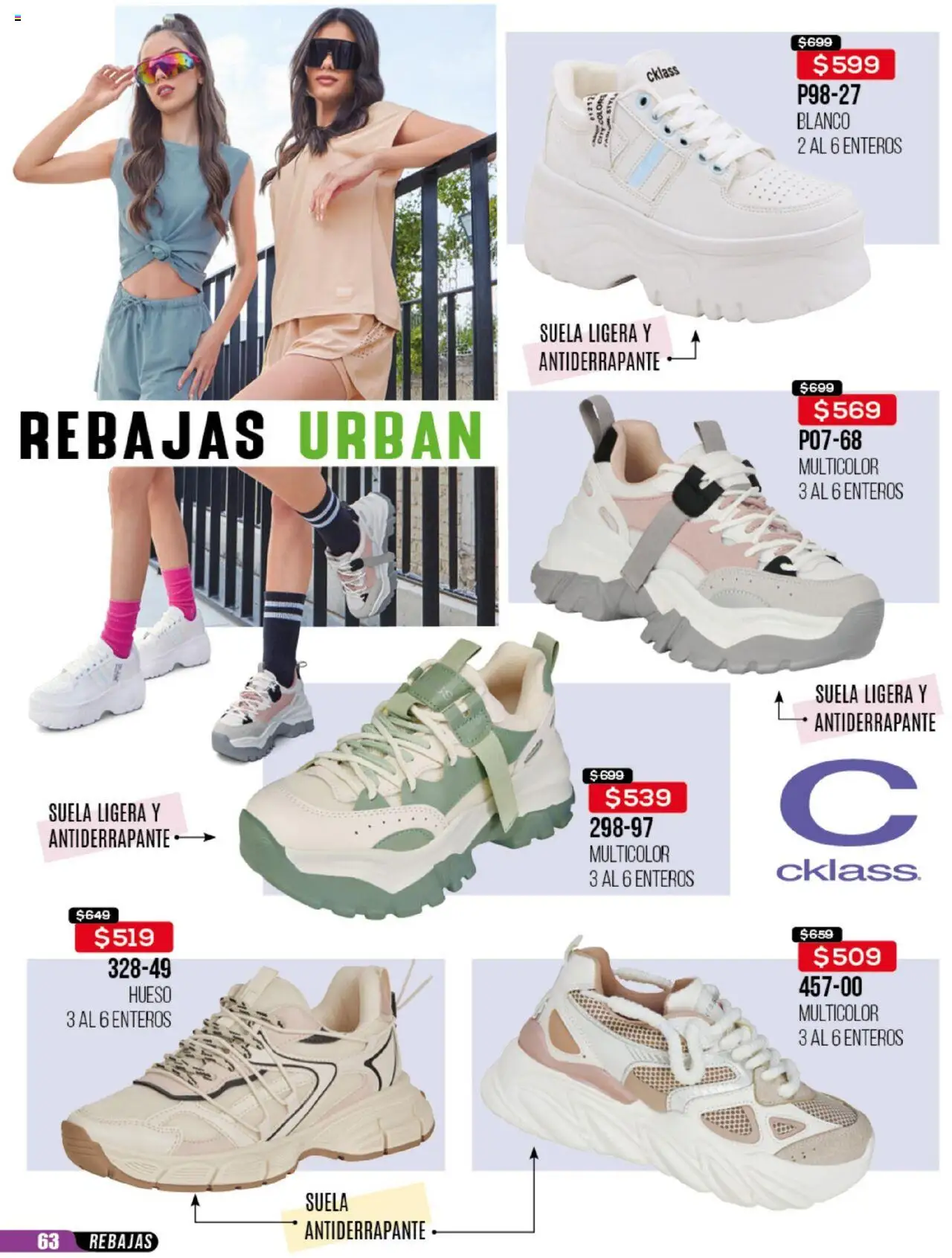 Nuevas ofertas de Cklass válidas en toda la República Mexicana desde el 30.05.2025. ¡Encuentra las mejores ofertas en Cklass catálogo Rebajas Ropa! | Página: 325