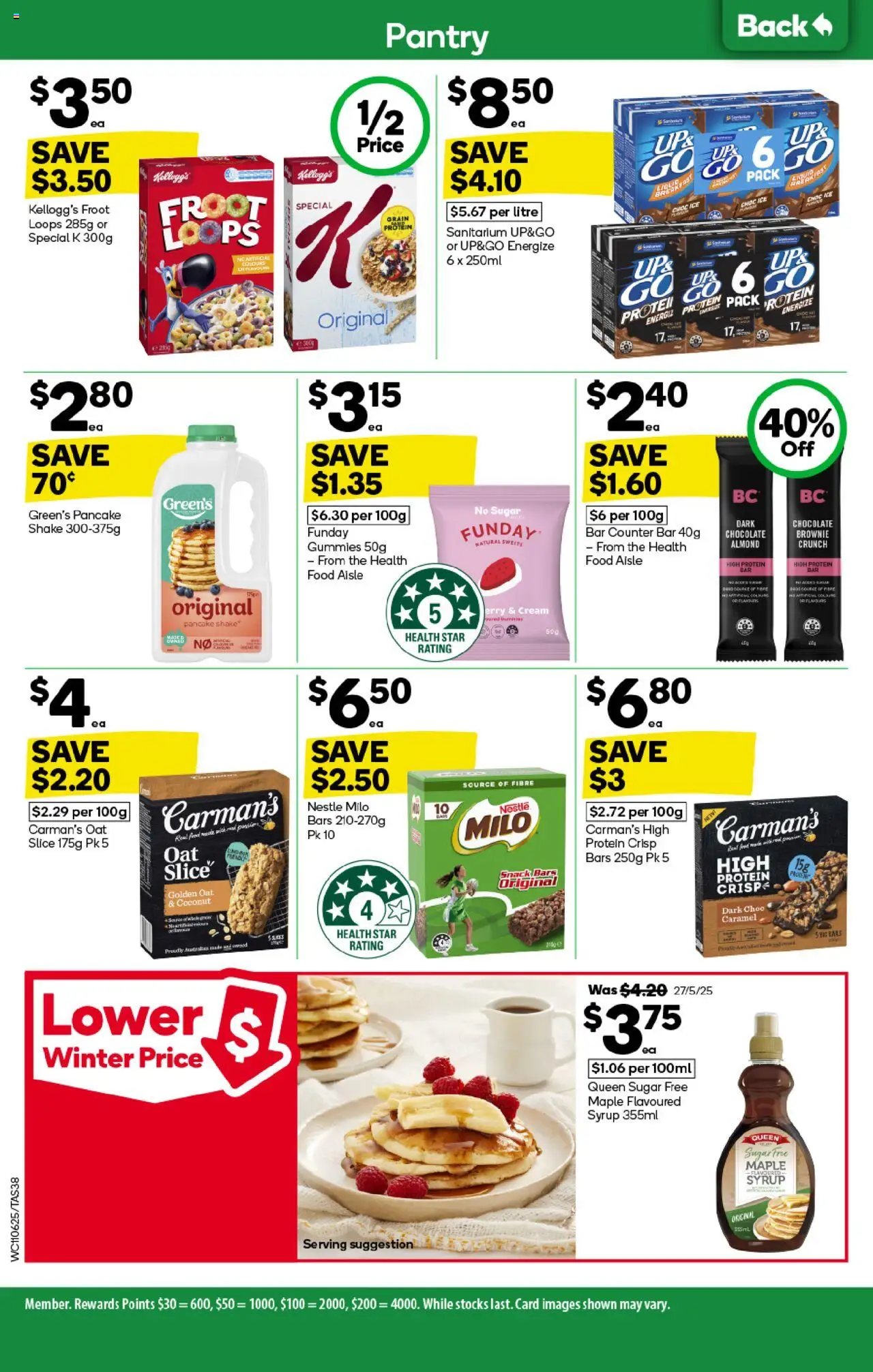 Woolworths catalogue - valid from 11.06.2025 | Page: 38 | Products: Chocolate, Cream, Sugar