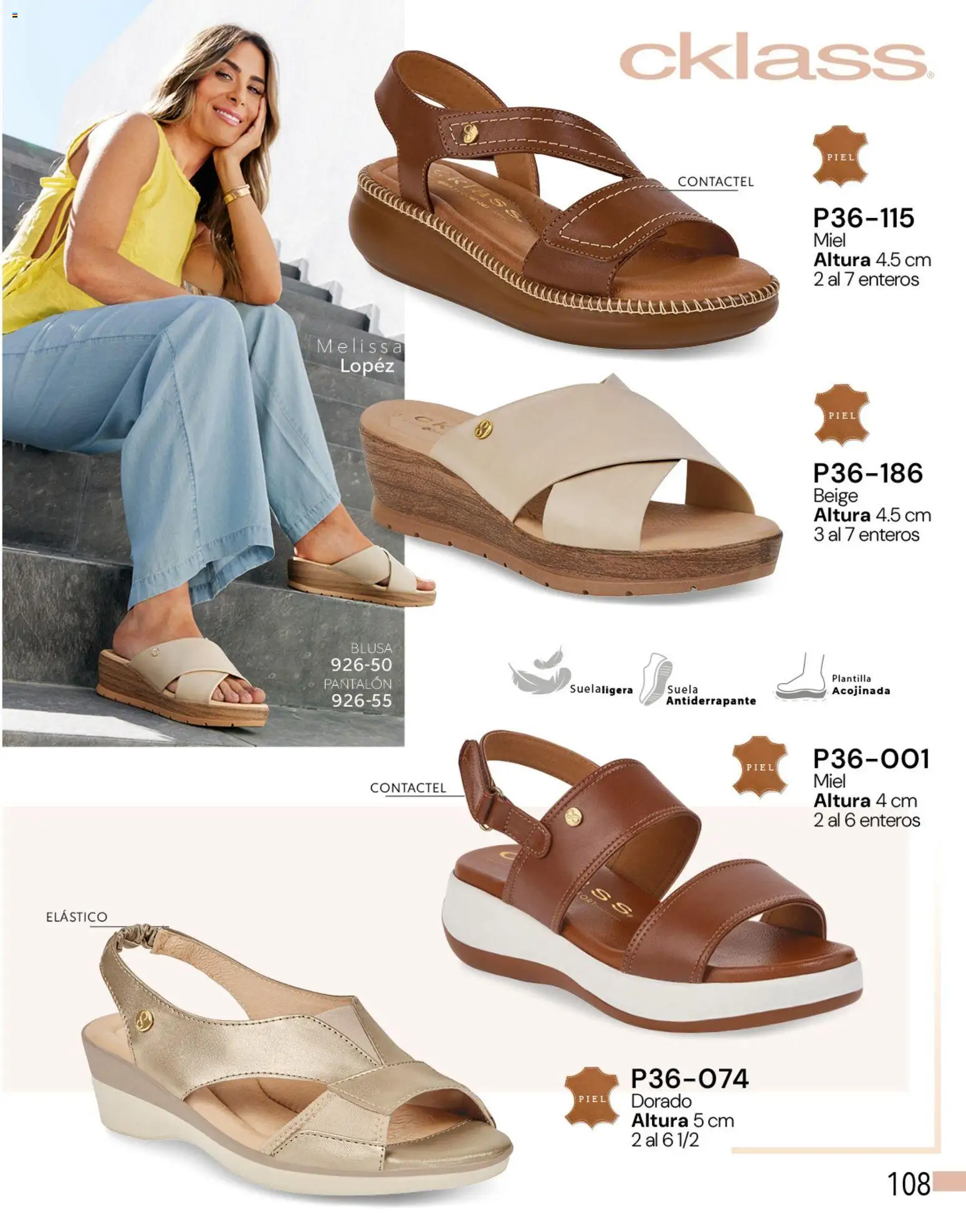 Nuevas ofertas de Cklass válidas en toda la República Mexicana desde el 05.03.2026. ¡Encuentra las mejores ofertas en Cklass catálogo Complemento Verano Calzado! | Página: 113 | Productos: Blusa