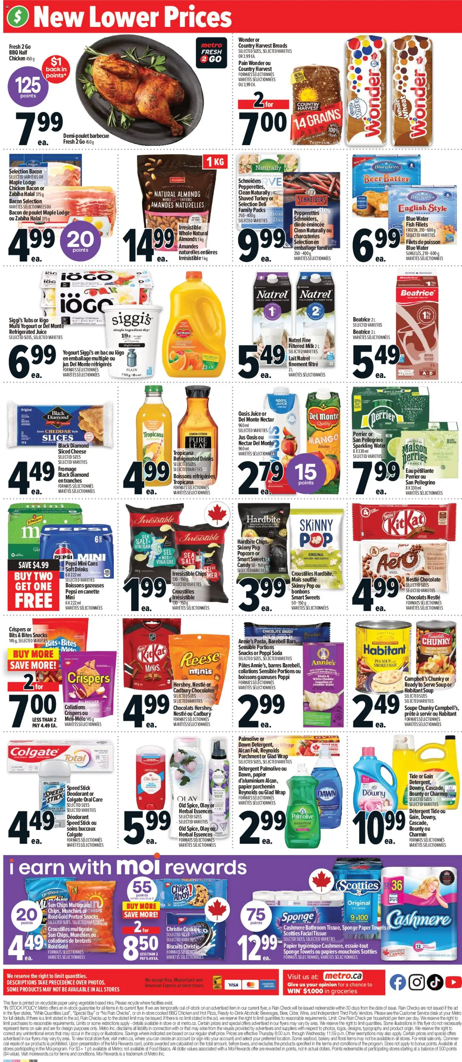 Metro flyer valid from 06.11.2025 | Page: 4 | Products: Fish, Cheese, Ham, Chicken