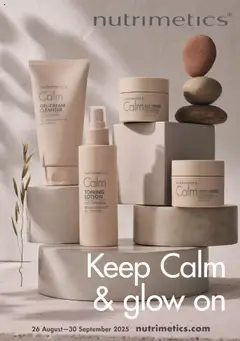 Preview of Nutrimetics Catalogue Keep Calm & glow on - valid from 26.08.2025
