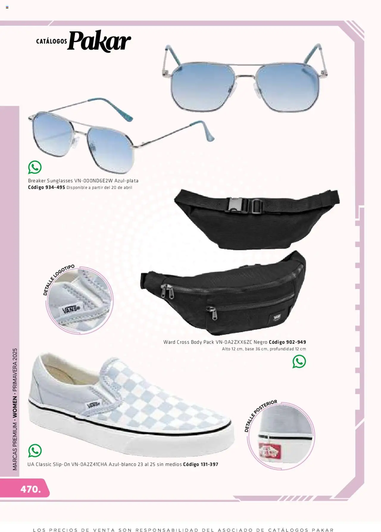 Nuevas ofertas de SC Pakar válidas en toda la República Mexicana desde el 06.03.2025. ¡Encuentra las mejores ofertas en SC Pakar catálogo Women! | Página: 470 | Productos: Body