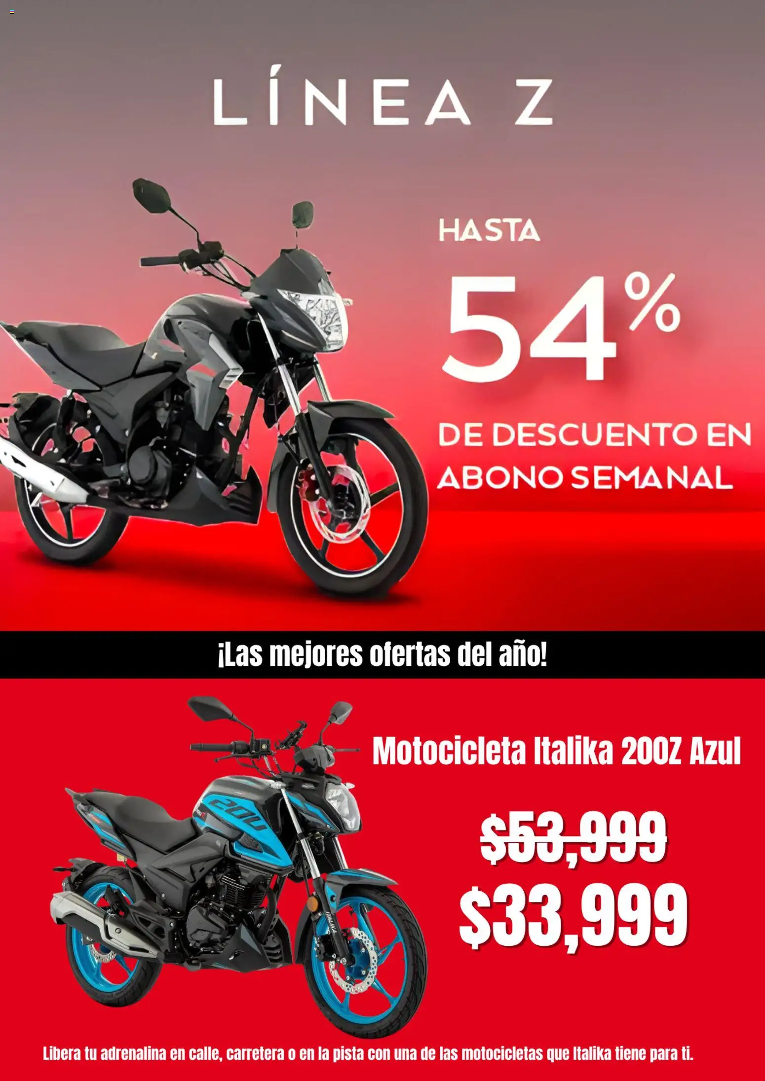 Nuevas ofertas de Italika válidas en toda la República Mexicana desde el 13.11.2025. ¡Encuentra las mejores ofertas en Italika Buen Fin! | Página: 3