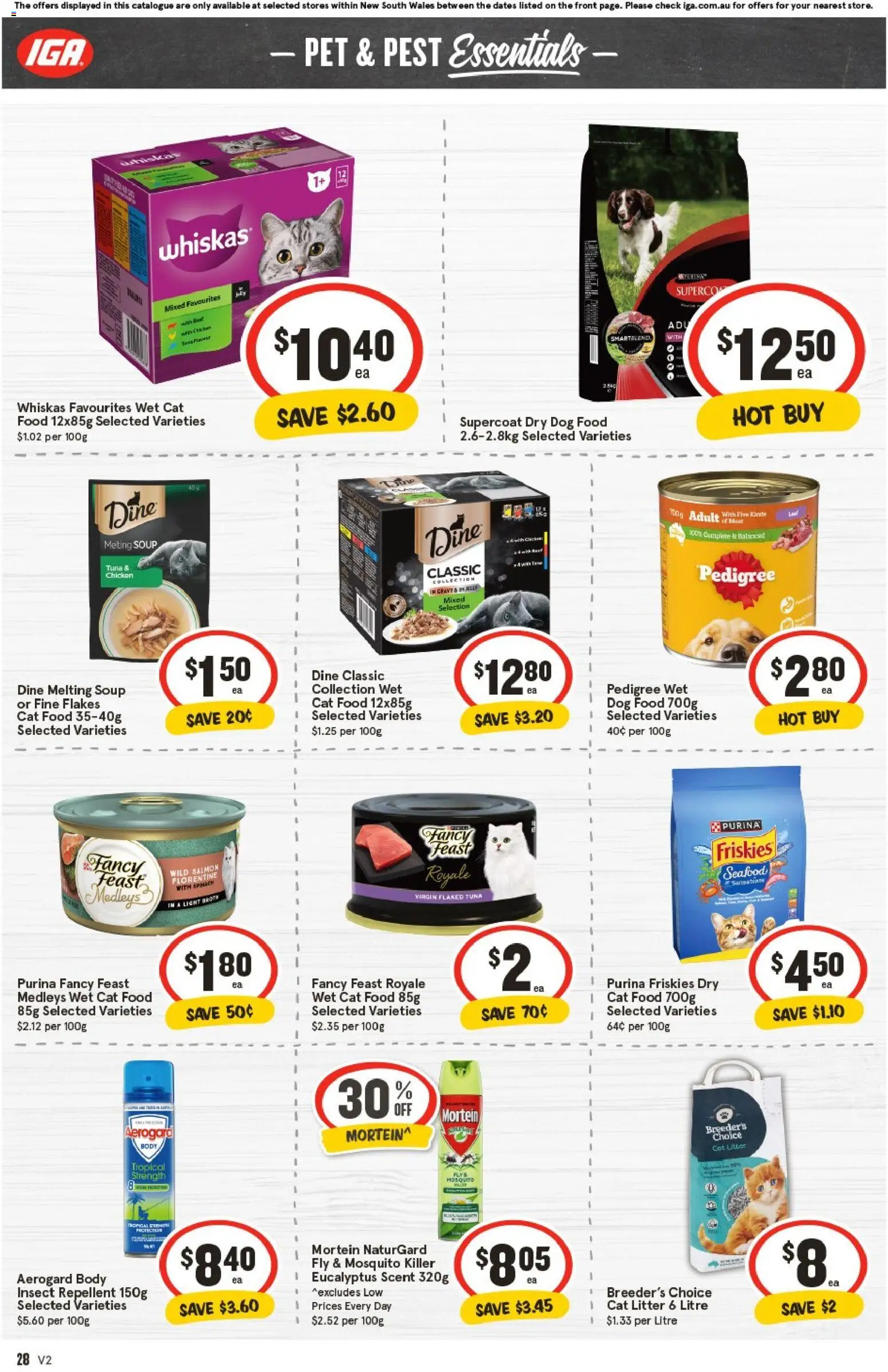 IGA catalogue - valid from 05.11.2025 | Page: 28 | Products: Light, Flakes, Salmon, Soup