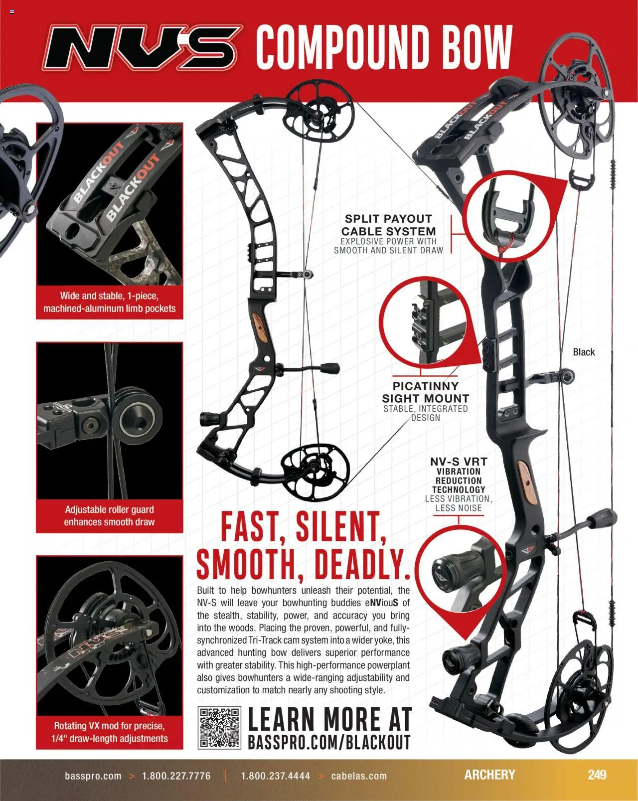 Cabela's Hunting Master 25 - valid from 11.08.2025 | Page: 249 | Products: Bow, Cable, Archery