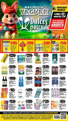 Vista previa Yaguar - Oferta Semanal Misiones válido desde el 23.03.2026