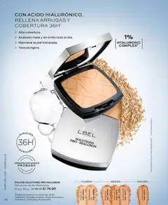 Vista previa de folleto L'Bel - Campaña 1 de la L'Bel válido desde 18.12.2025 | Página: 32 | Productos: Maquillaje