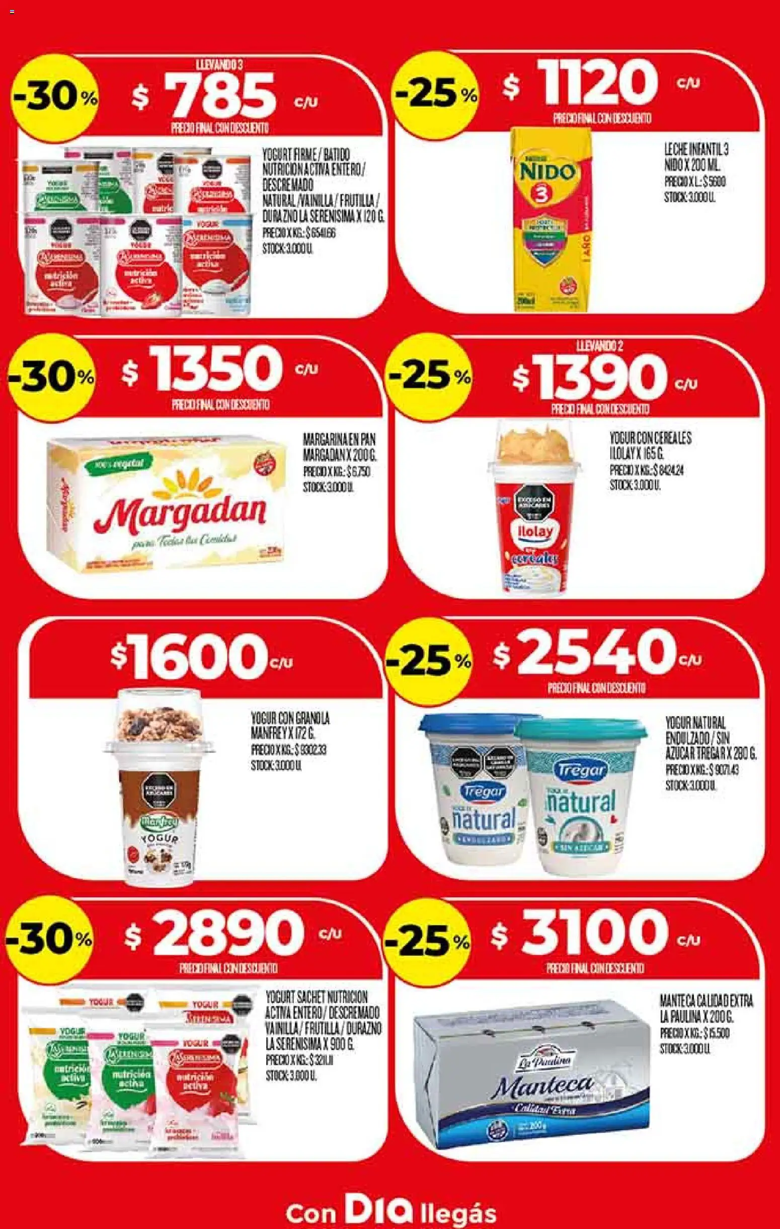 Supermercado DIA Ofertas │ válido desde el 18.03.2026 | Página: 15 | Productos: Durazno, Leche, Margarina, Cereales