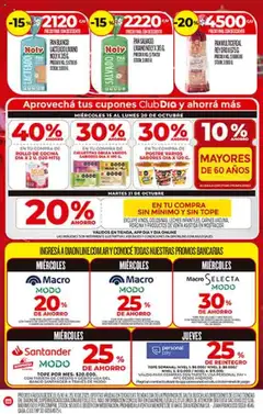 Vista previa Dia - Ofertas - Salta y Jujuy válido desde el 15.10.2025 | Página: 4 | Productos: Vela, Cocina, Banco, Golosinas