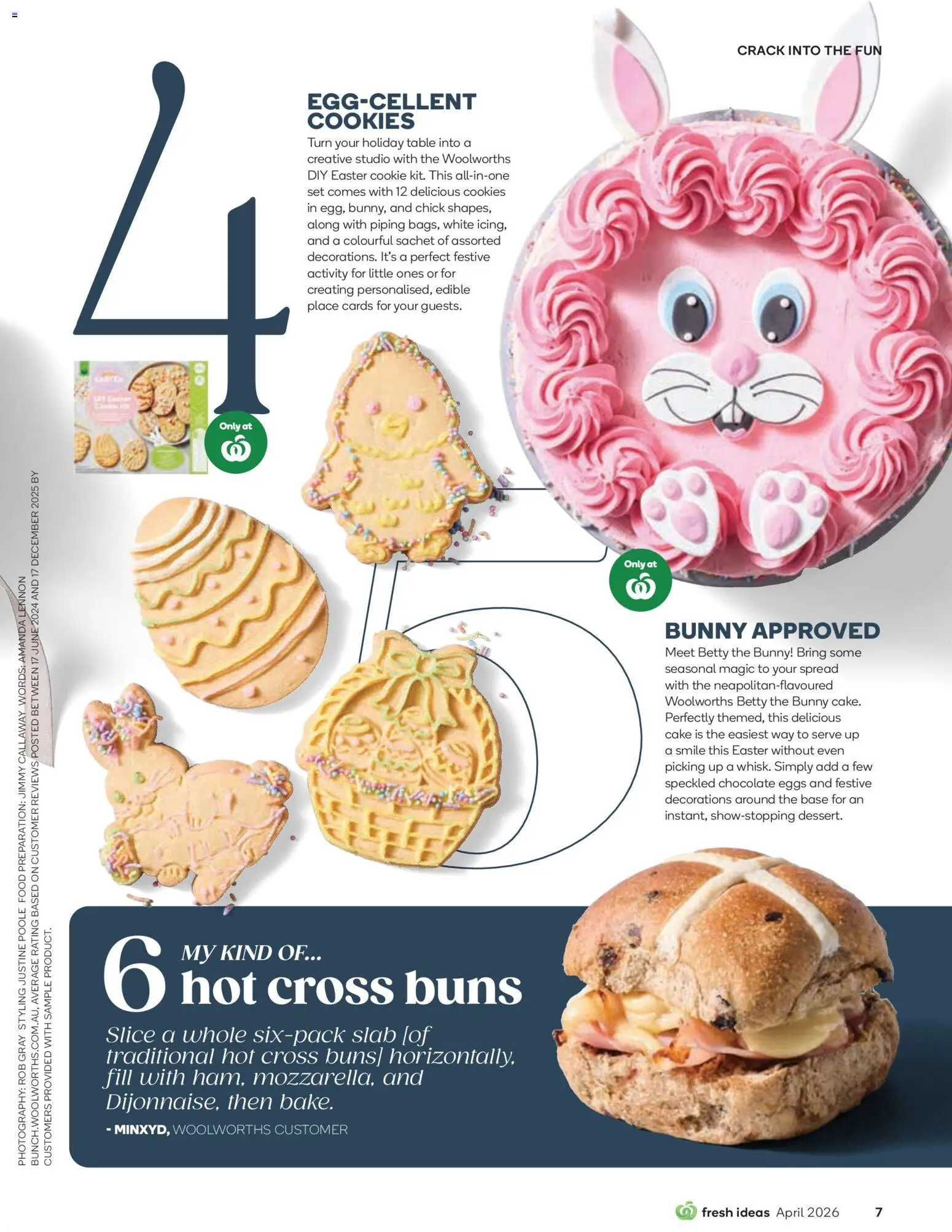 Woolworths catalogue - valid from 01.04.2026 | Page: 7 | Products: Table, Eggs, Chocolate