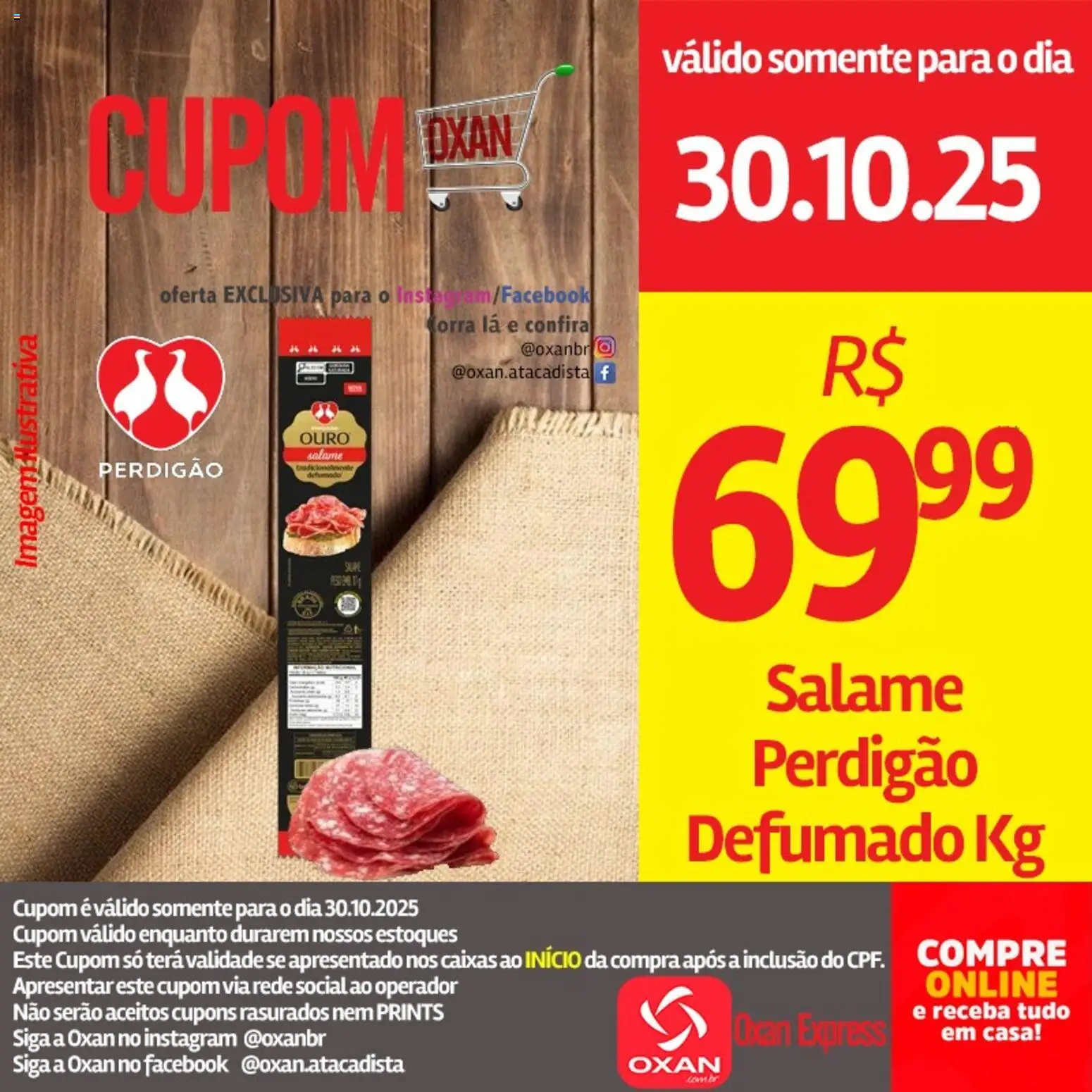 Oxan Atacadista Folheto - válido de 30.10.2025 | Página: 18 | Produtos: Salame