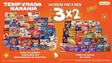 Nuevas ofertas de La Comer válidas en toda la República Mexicana desde el 06.08.2025. ¡Encuentra las mejores ofertas en La Comer - Folleto! | Página: 5 | Productos: Nuez, Galletas, Té