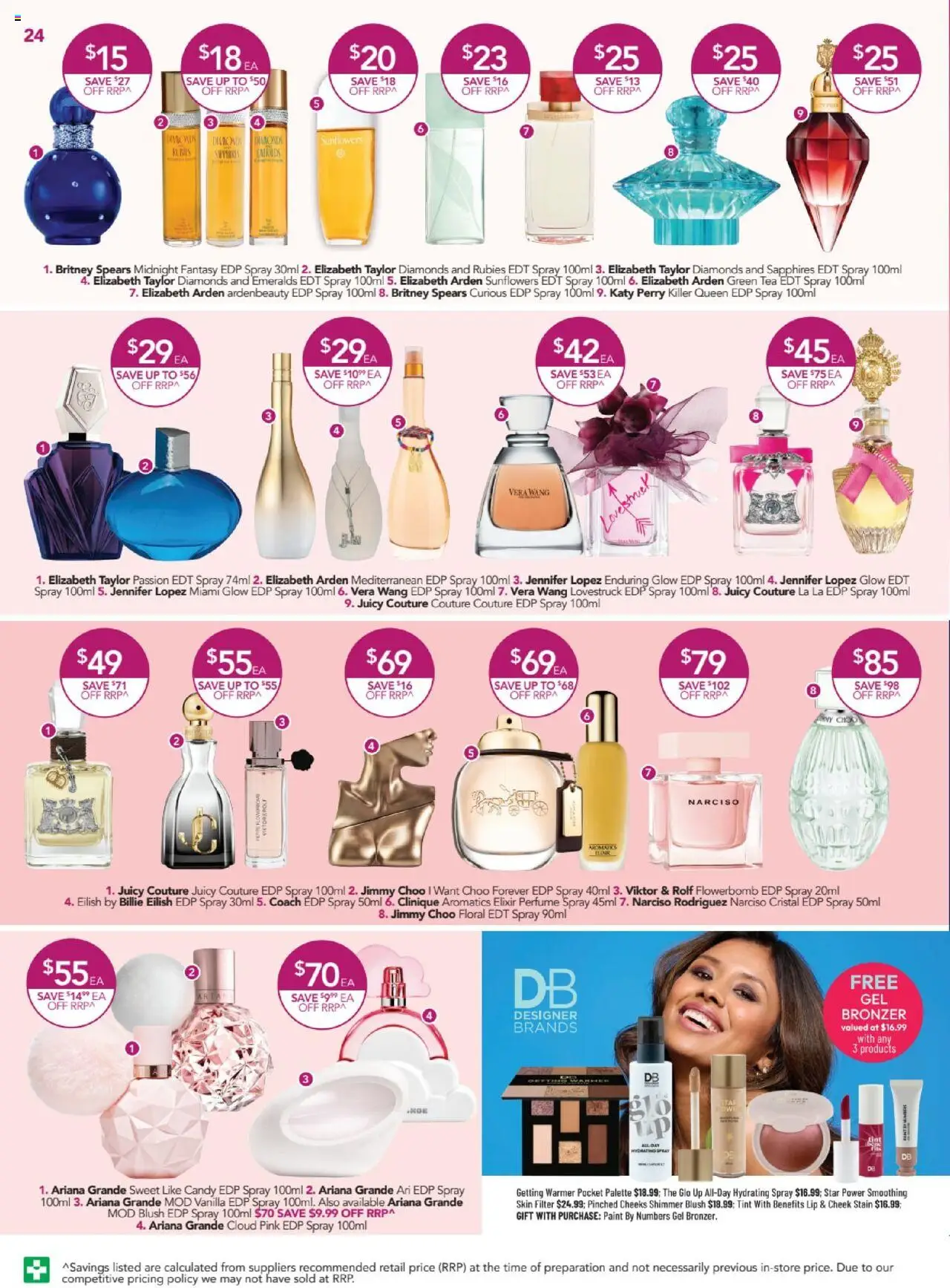 Terry White catalogue - valid from 21.08.2025 | Page: 28 | Products: Floral, Perfume, Bronzer, Blush