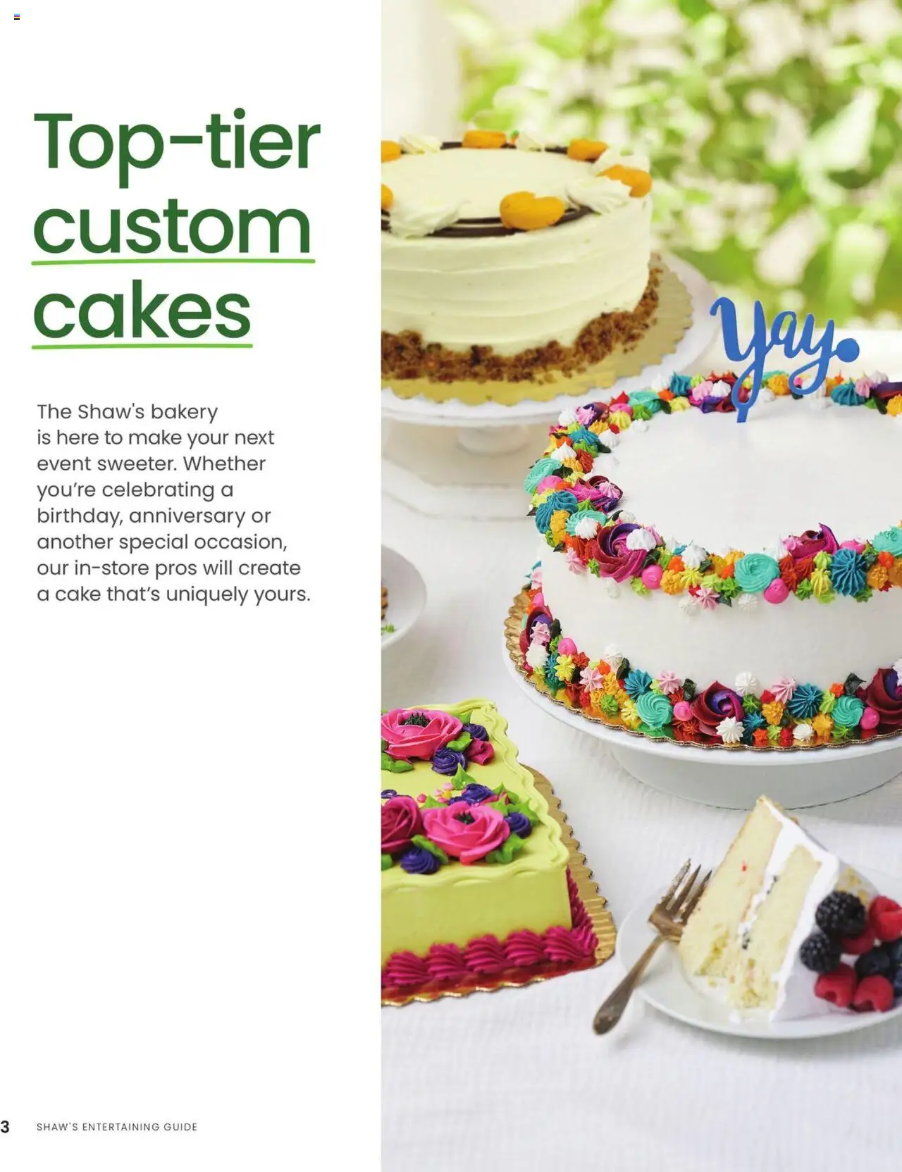 Shaw's Entertaining Guide - valid from 01.01.2025 | Page: 4 | Products: Bakery