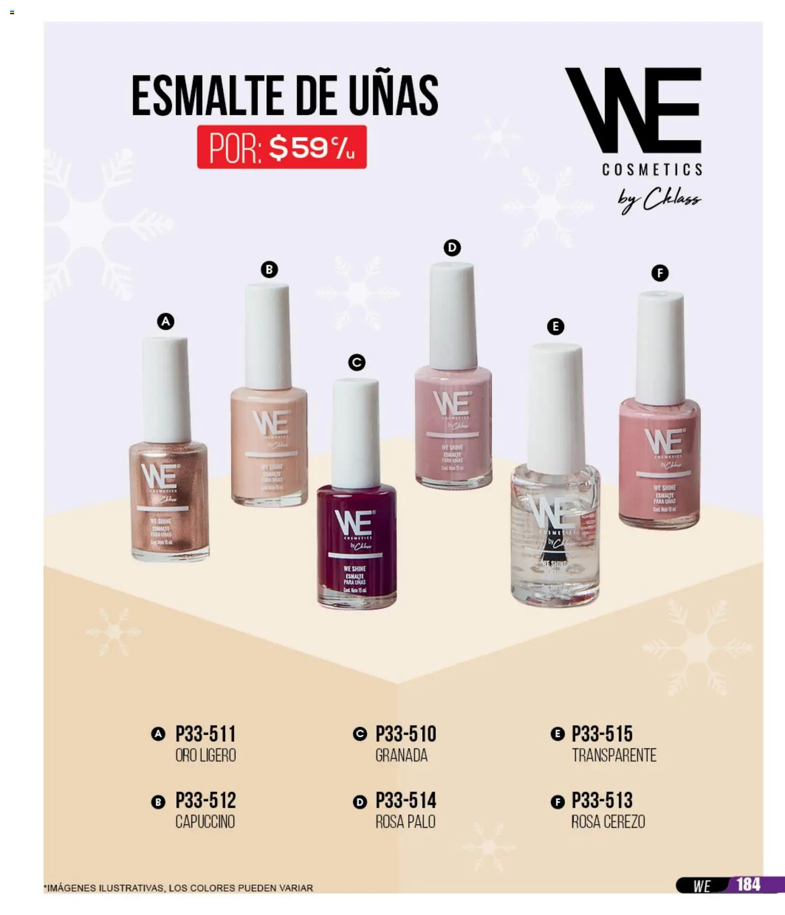 Nuevas ofertas de Cklass válidas en toda la República Mexicana desde el 02.01.2026. ¡Encuentra las mejores ofertas en Cklass catálogo Rebajas Inicio de Año Calzado! | Página: 486 | Productos: Esmalte de uñas