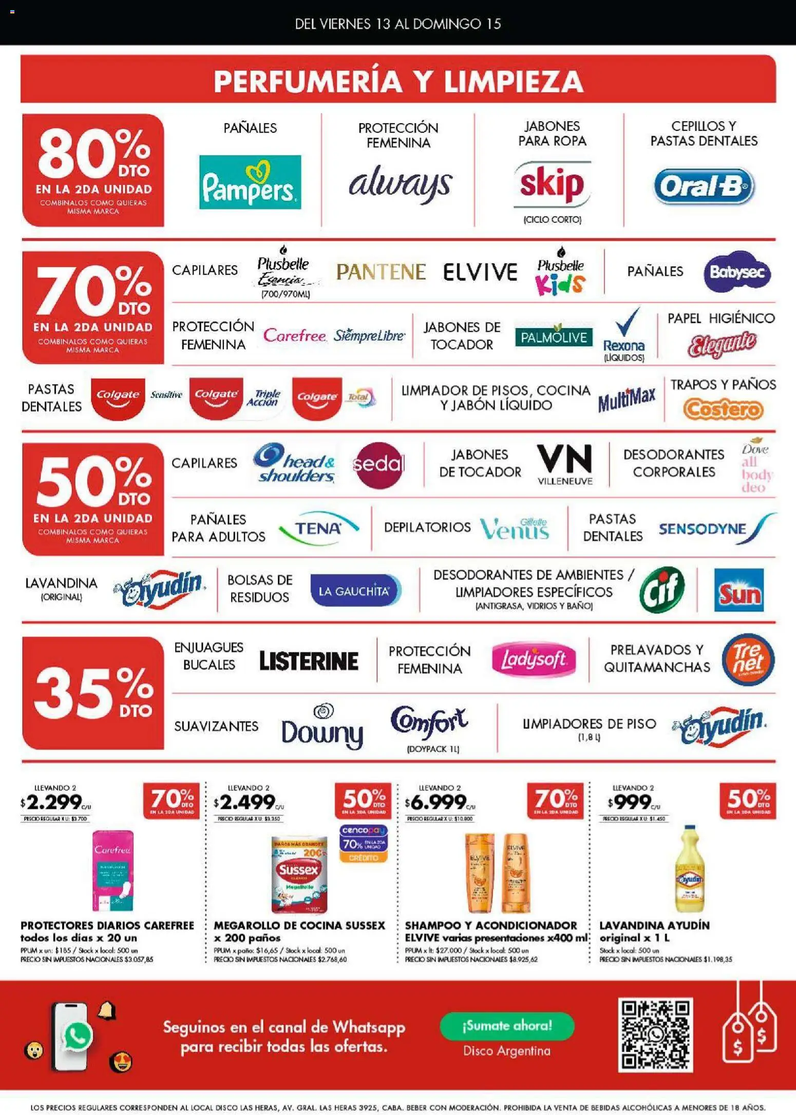 Disco ofertas │ válido desde el 13.03.2026 | Página: 6 | Productos: Lavandina, Cocina, Ropa, Limpiador