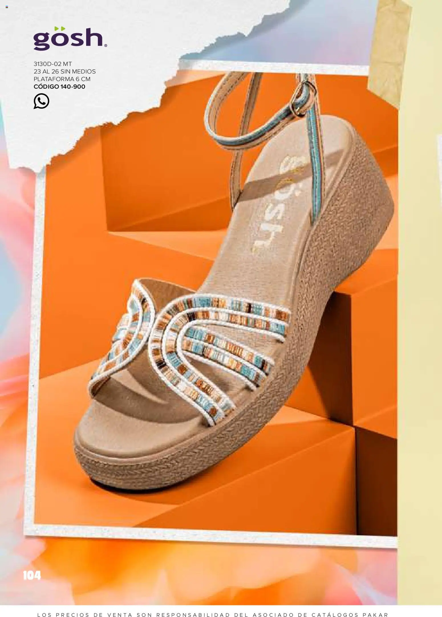 Nuevas ofertas de SC Pakar válidas en toda la República Mexicana desde el 30.01.2026. ¡Encuentra las mejores ofertas en SC Pakar catálogo Primavera / Verano! | Página: 104