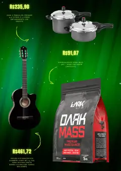 Mercado Livre - Ofertas atuais - Pré-Visualização do folheto da loja Mercado Livre, válido de 13.10.2025 | Página: 5 | Produtos: BCAA, Panela, Violão, Verniz