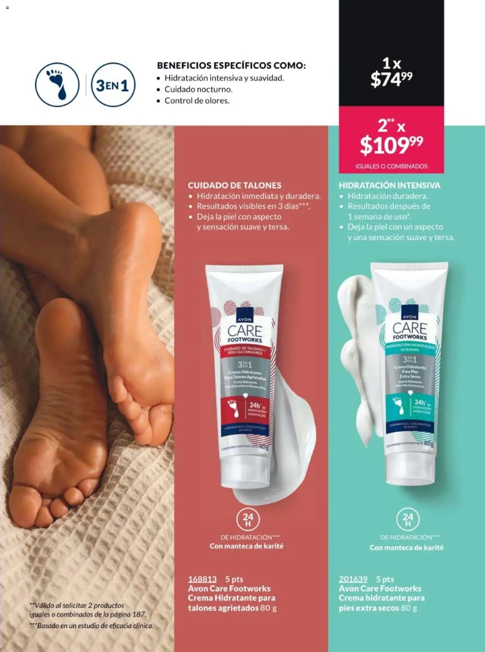 Nuevas ofertas de AVON válidas en toda la República Mexicana desde el 13.03.2026. ¡Encuentra las mejores ofertas en AVON campaña 5 2026! | Página: 187 | Productos: Crema