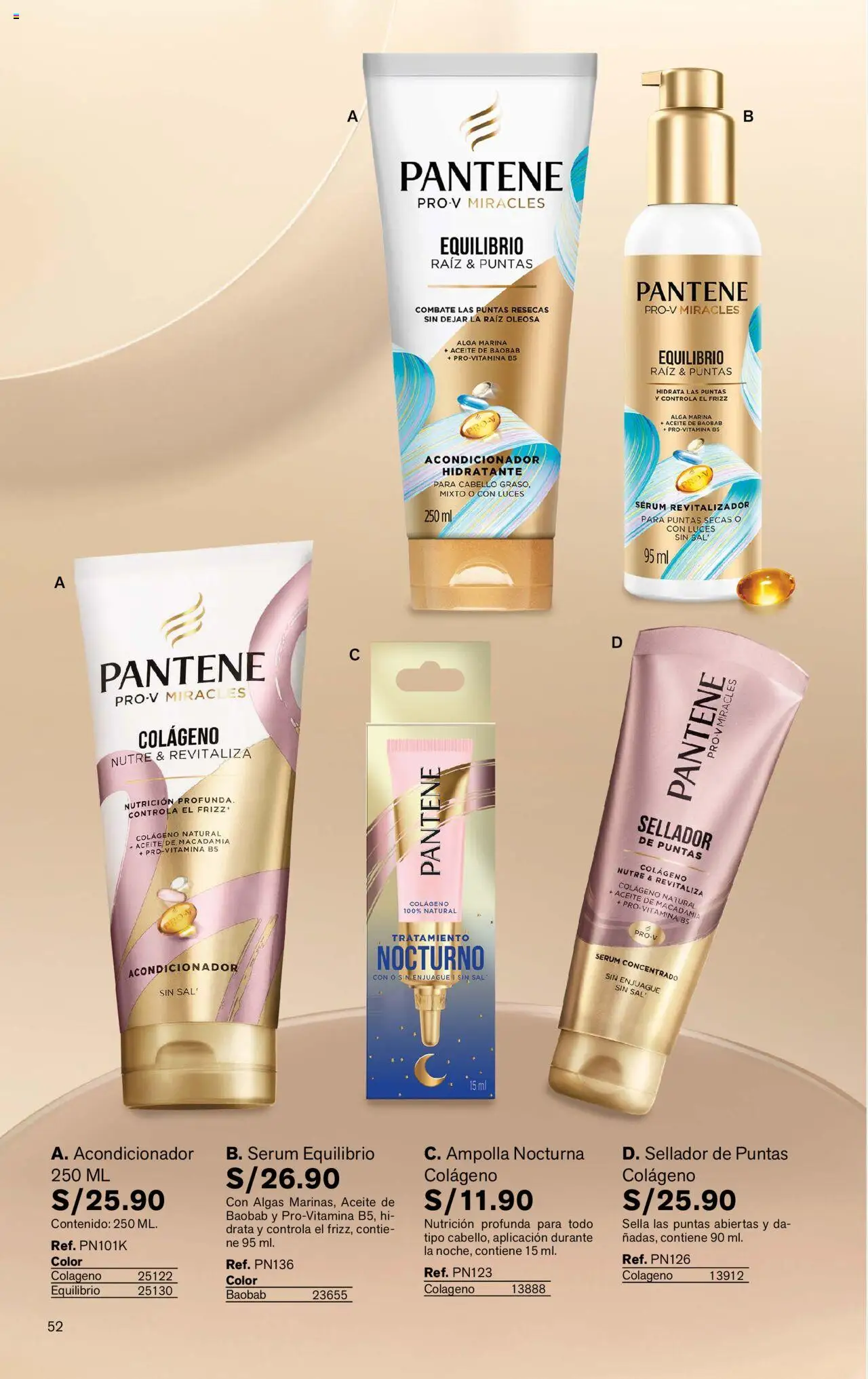 Catálogo Leonisa válido desde 24.06.2025 | Página: 52 | Productos: Acondicionador, Aceite
