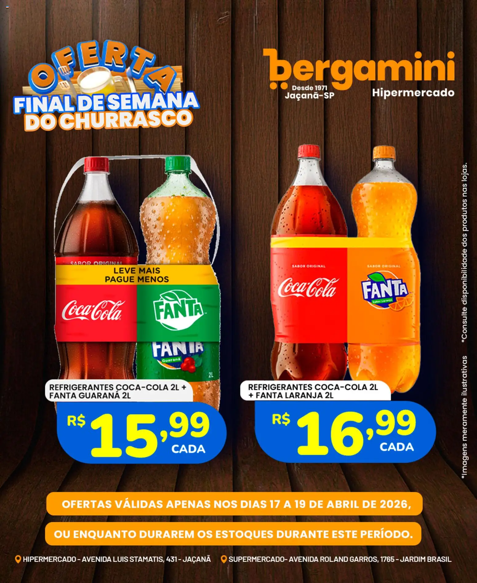 Supermercado Bergamini Folheto - válido de 17.04.2026 | Página: 10 | Produtos: Guaraná, Fanta