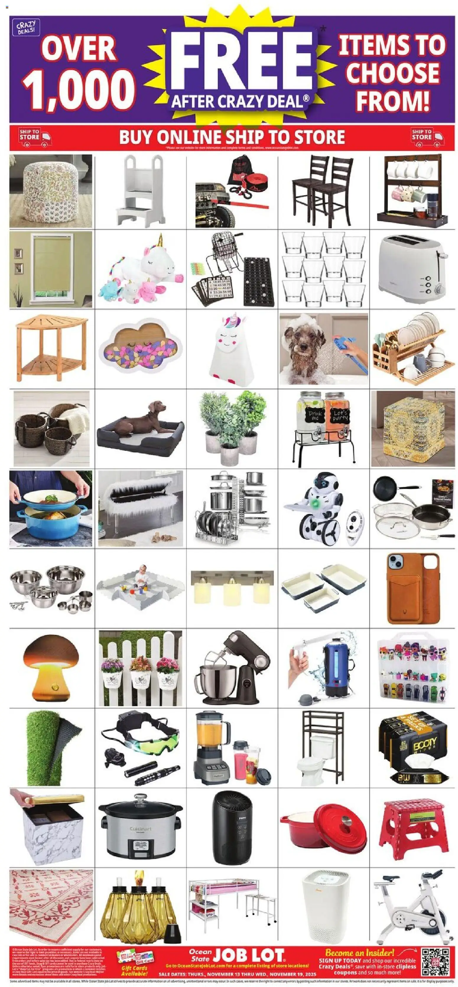 Ocean State Job Lot Weekly Ad - valid from 13.11.2025 | Page: 22