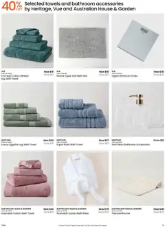 Preview of Myer Catalogue Bed, Bath & Living Home Essentials - valid from 14.10.2025 | Page: 12