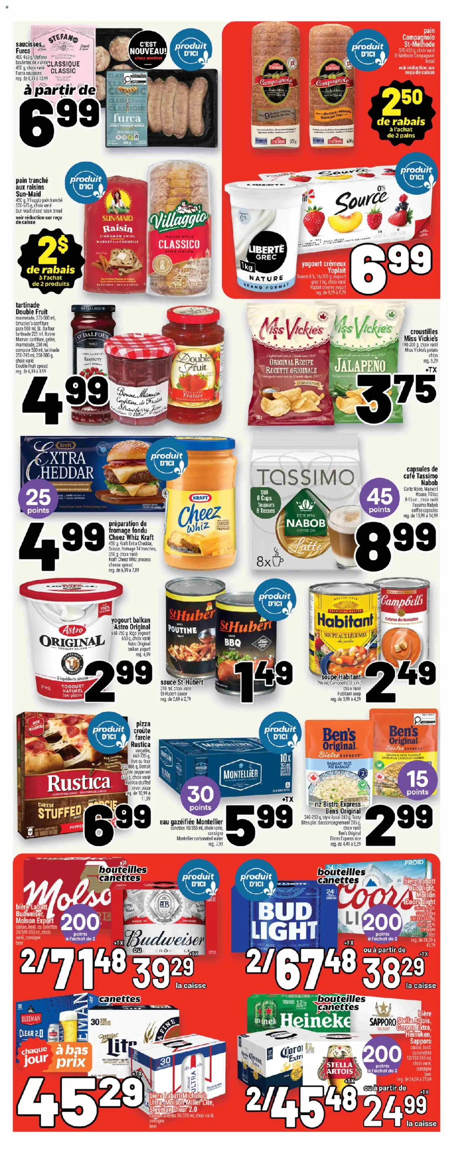 Metro flyer valid from 06.11.2025 | Page: 3 | Products: Rice, Bread, Pizza, Beer