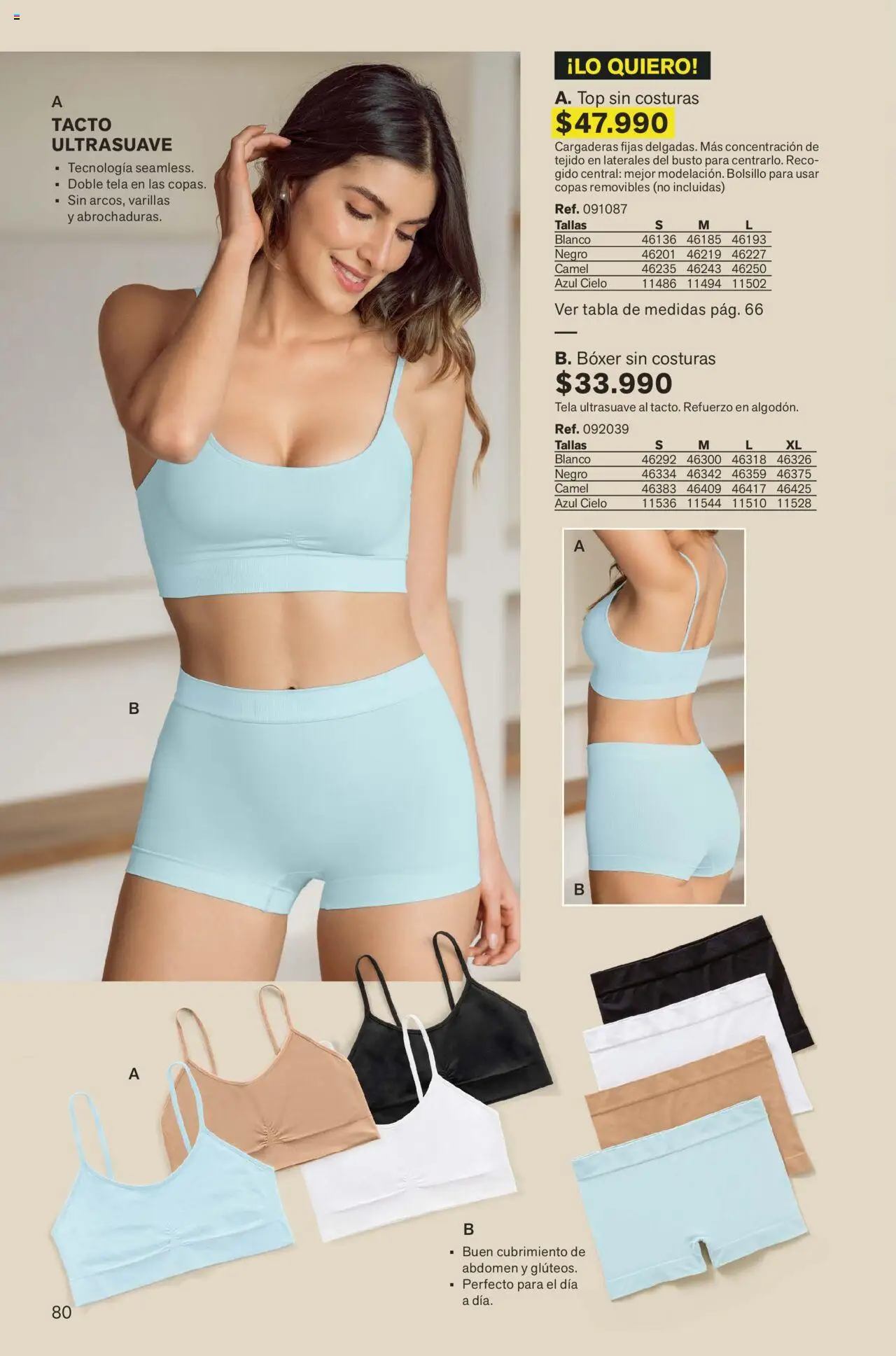 Leonisa revista - valida desde el 01.09.2025 | Página: 80 | Productos: Top