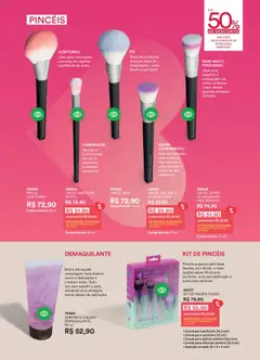 O Boticário Folheto - válido de 01.09.2025 | Página: 115 | Produtos: Esponja, Delineador, Batom, Demaquilante