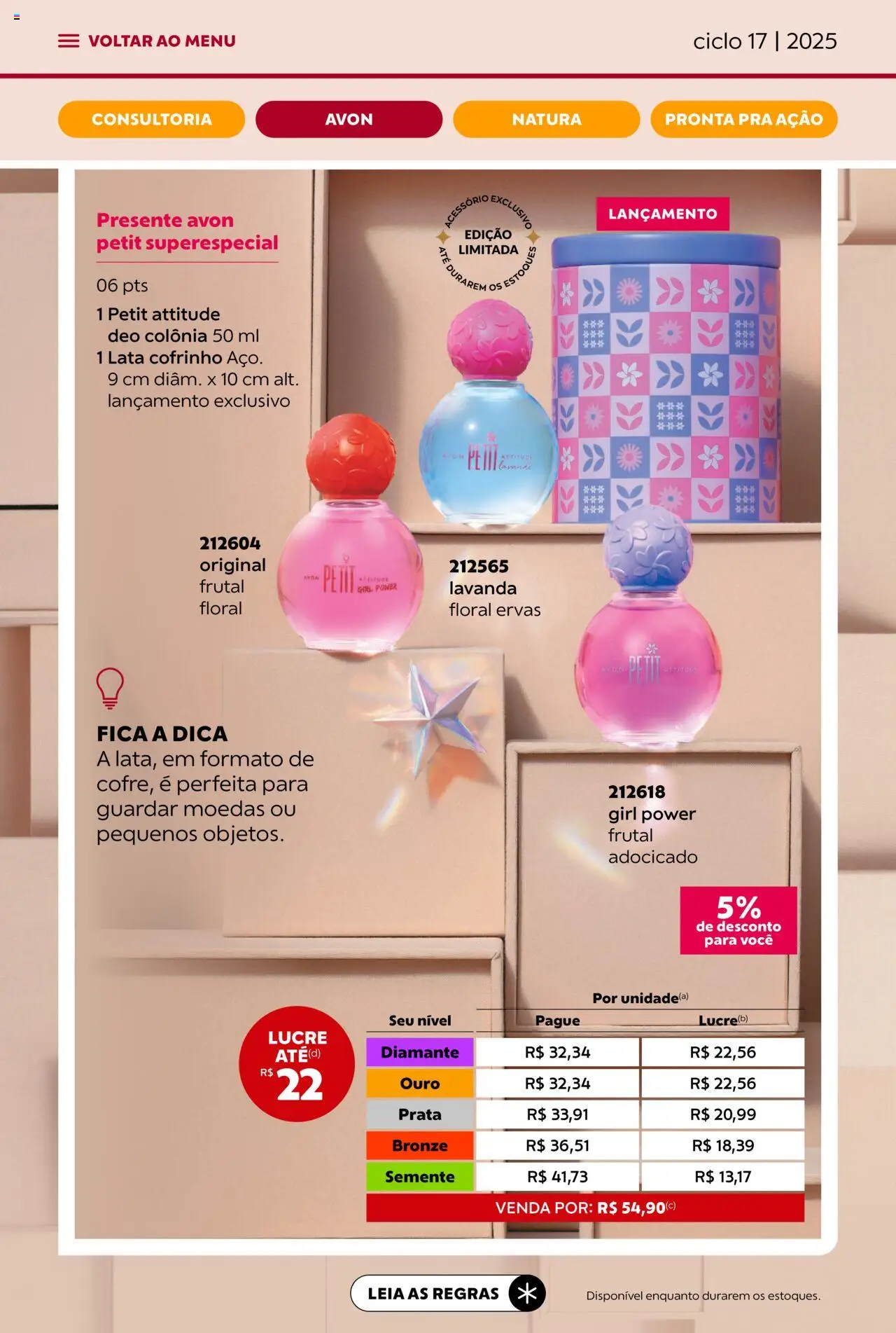 Avon Folheto - válido de 07.10.2025 | Página: 11