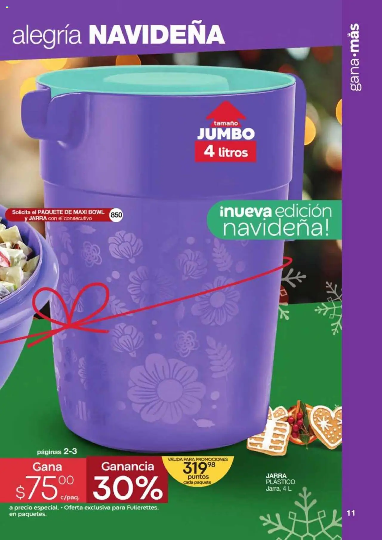 Nuevas ofertas de Fuller válidas en toda la República Mexicana desde el 29.10.2025. ¡Encuentra las mejores ofertas en Fuller - Revista Gana Más C15! | Página: 11 | Productos: Bowl, Jarra