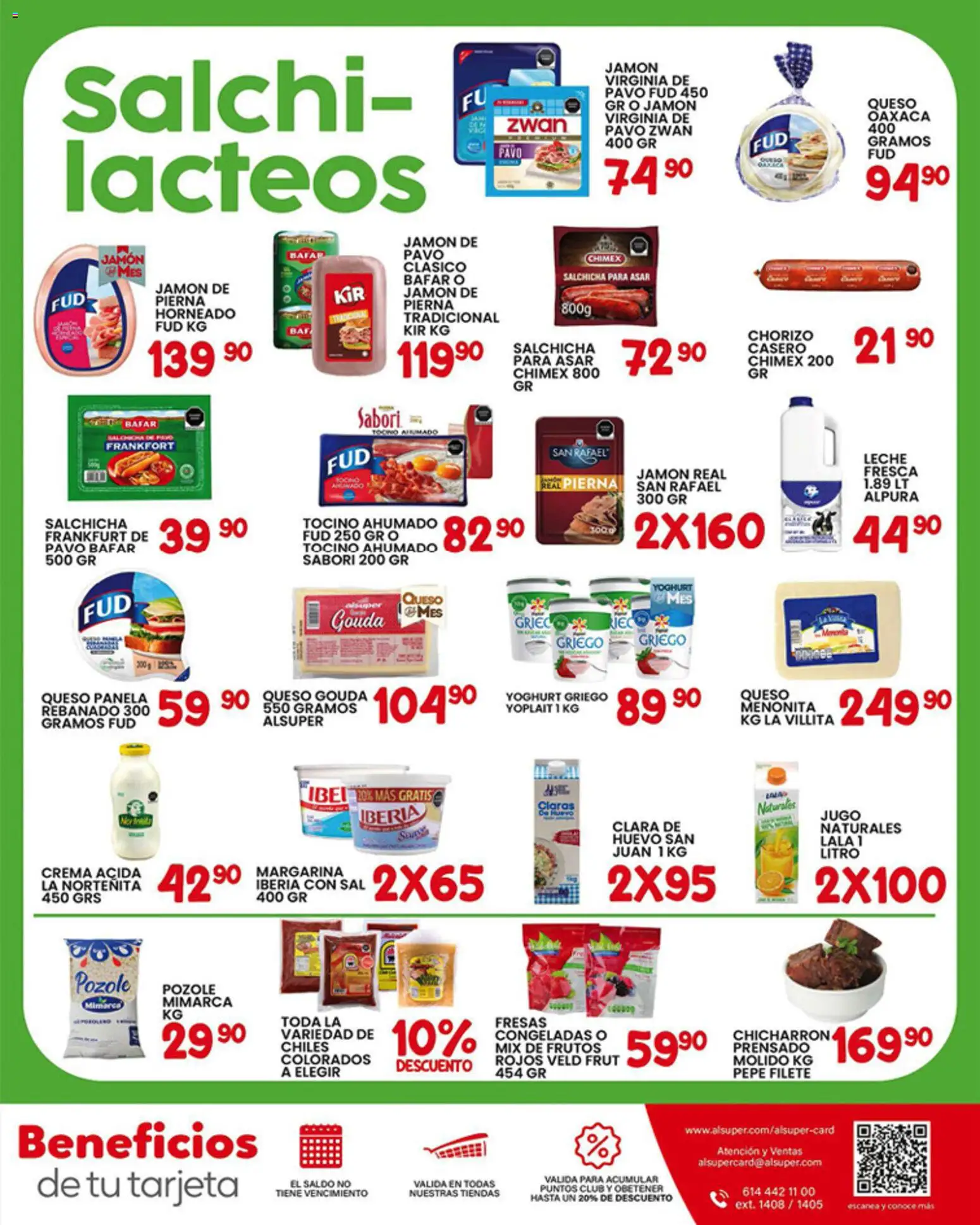 Nuevas ofertas de Alsuper válidas en toda la República Mexicana desde el 23.01.2026. ¡Encuentra las mejores ofertas en Alsuper folleto Saltillo! | Página: 7 | Productos: Tocino, Salchicha, Huevo, Margarina