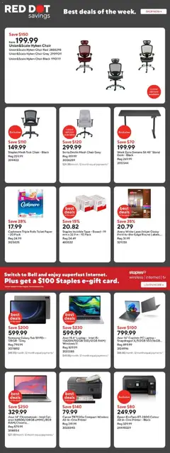 Preview of Staples weekly flyer / circulaire from shop Staples valid from 24.10.2025 | Page: 2